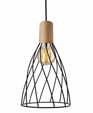 Moderno lampa wisząca długa E27 LP-1221/1P L E27 BK