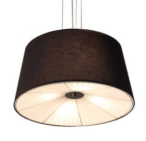 Bali lampa wisząca czarna LP-1322/1P BK