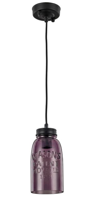 Vasto lampa wisząca fioletowa LP-42086/1P fiolet