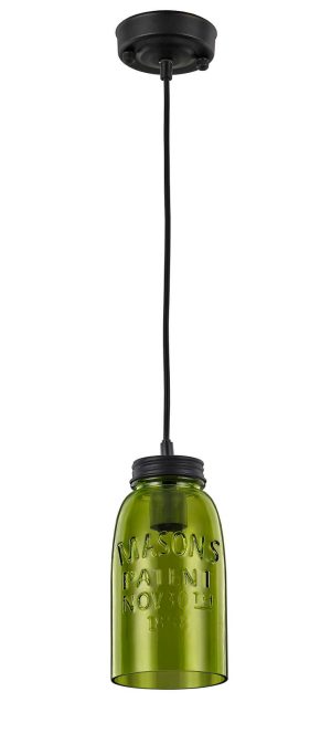 Vasto lampa wisząca zielona LP-42086/1P ziel.