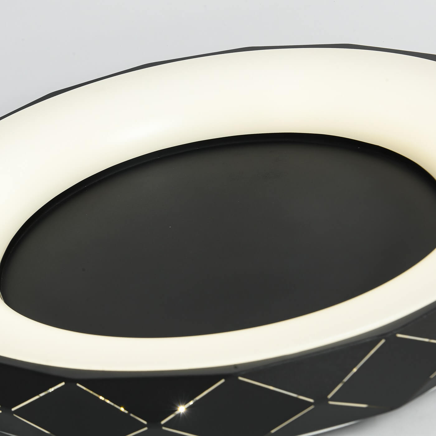 Reus Led Plafon Czarny Lp-8069/1C Led Bk zdjęcie nr 6