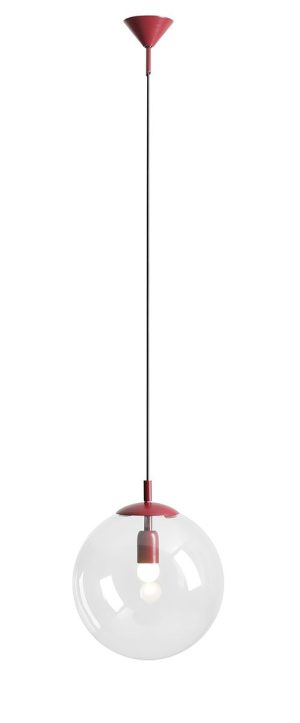 LAMPA WISZĄCA BALLON RED WINE