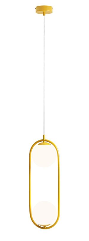 LAMPA WISZĄCA VIRA 2 MUSTARD