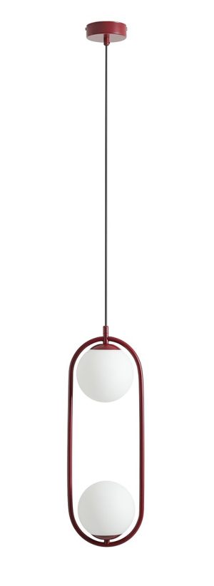 LAMPA WISZĄCA VIRA 2 RED WINE