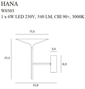 ŚCIENNA HANIA BLACK