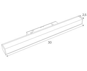 Lampa Magnetyczna Liniowa System Dali