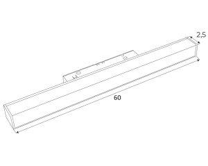 Lampa Magnetyczna Liniowa System Zigbee