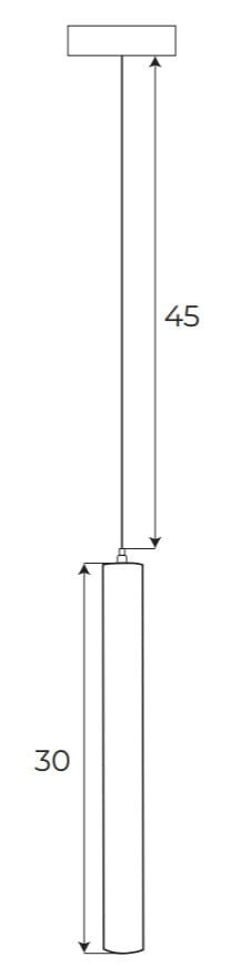 Lampa Wisząca Magnetyczna M0012Z