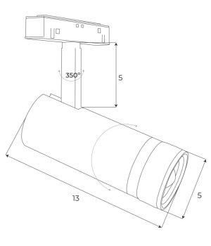 Reflektor Magnetyczny M0013D