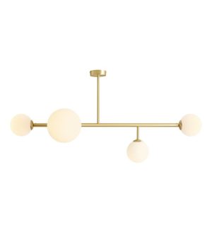 PLAFON DIONE 4 BRASS