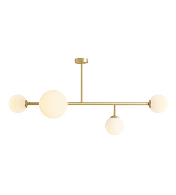 PLAFON DIONE 4 BRASS