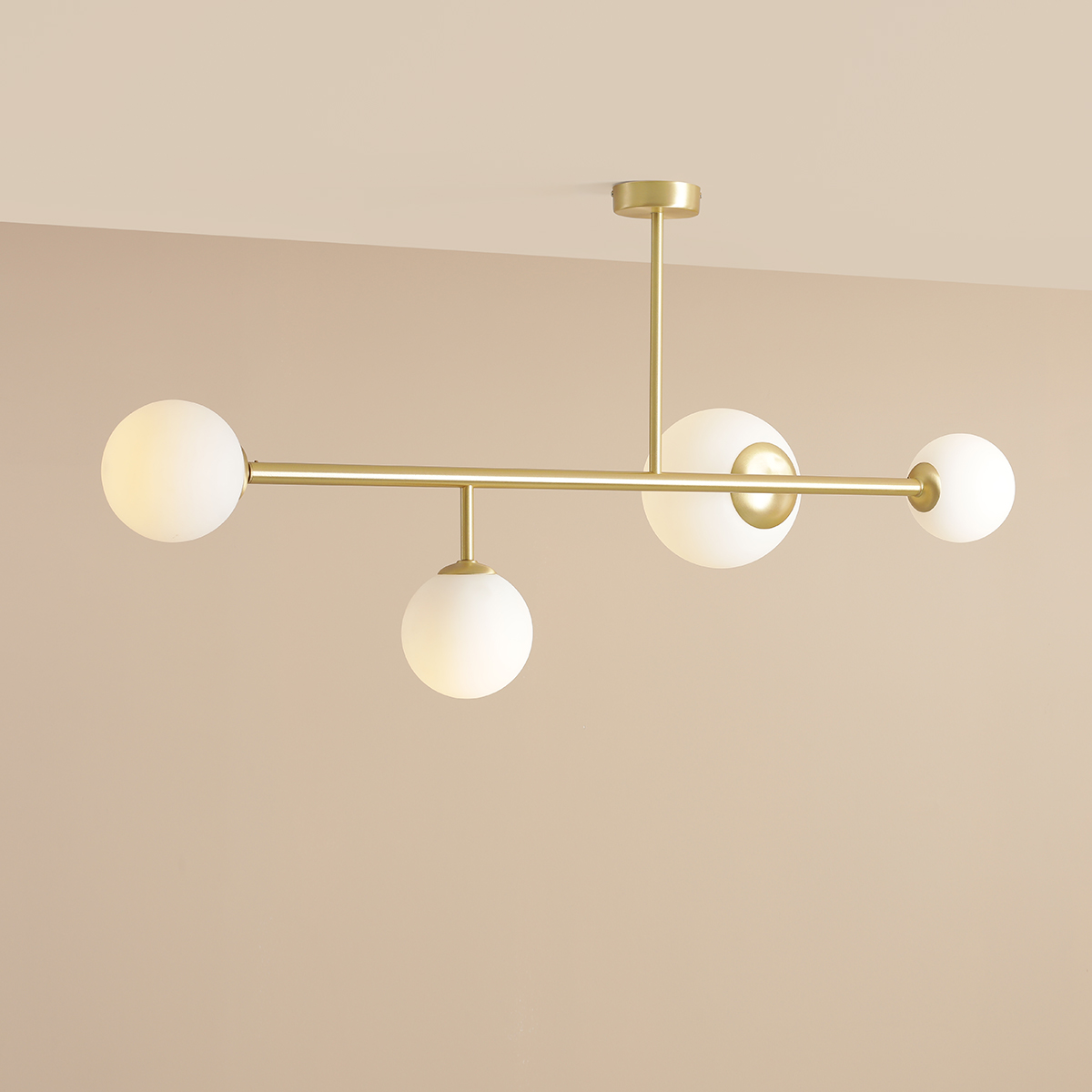 PLAFON DIONE 4 BRASS