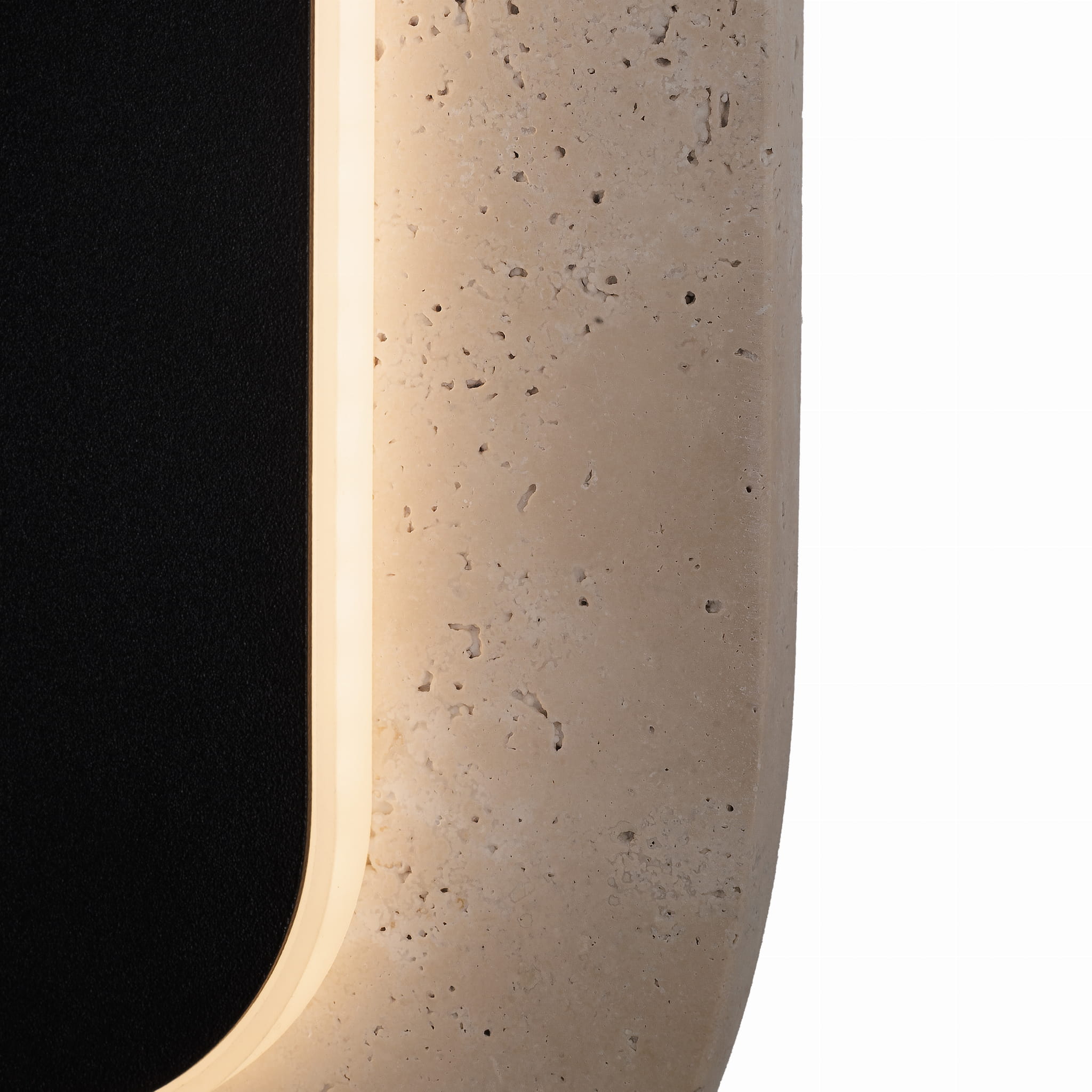 Kinkiet Travertino Oval 10w