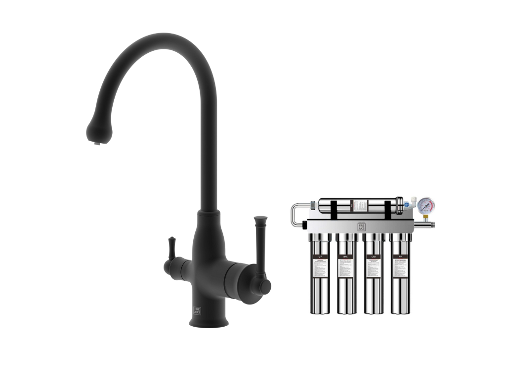 RETRO BATERIA Z FILTREM CZARNY MAT– FREAKS NABAKOWSKA ARCHITEKCI