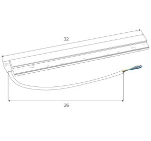 MA0004 Zasilacz wewnętrzny 100W do szyn magnetycznych