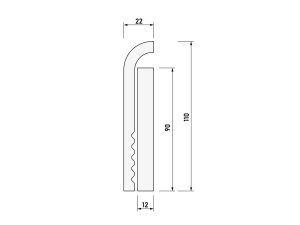 Listwa przypodłogowa MD005