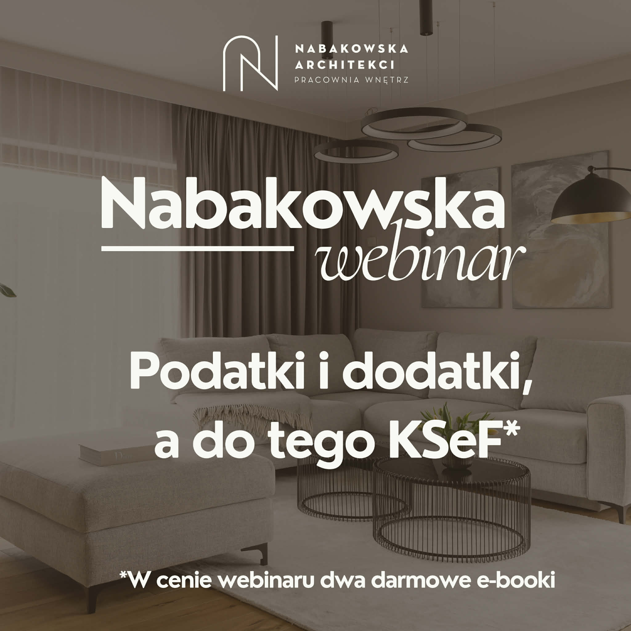 DLA KURSANTÓW WEBINAR - KSeF bez paniki. DWUGODZINNY SET + OBA E-BOOKI W GRATISIE DLA KURSANTÓW WEBINAR - KSeF bez paniki. DWUGODZINNY SET + OBA E-BOOKI W GRATISIE