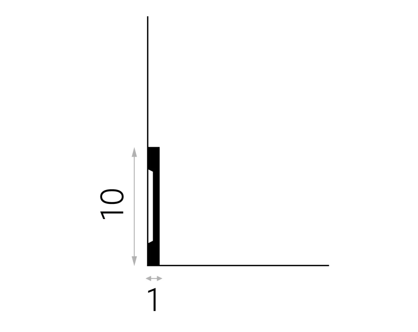 Listwa przypodłogowa MD013