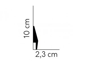 Listwa przypodłogowa MD016