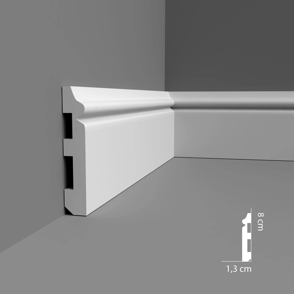 Listwa przypodłogowa MD018