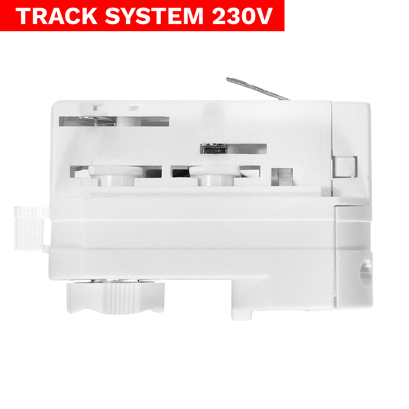 Adapter Track System LL-DX5 biały 3-Fazowy Adapter Track System LL-DX5 biały 3-Fazowy