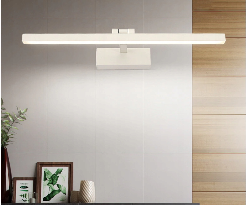 KINKIET ŁAZIENKOWY PROSTY 9W 40CM CHROM 4000K KINKIET ŁAZIENKOWY PROSTY 9W 40CM CHROM 4000K