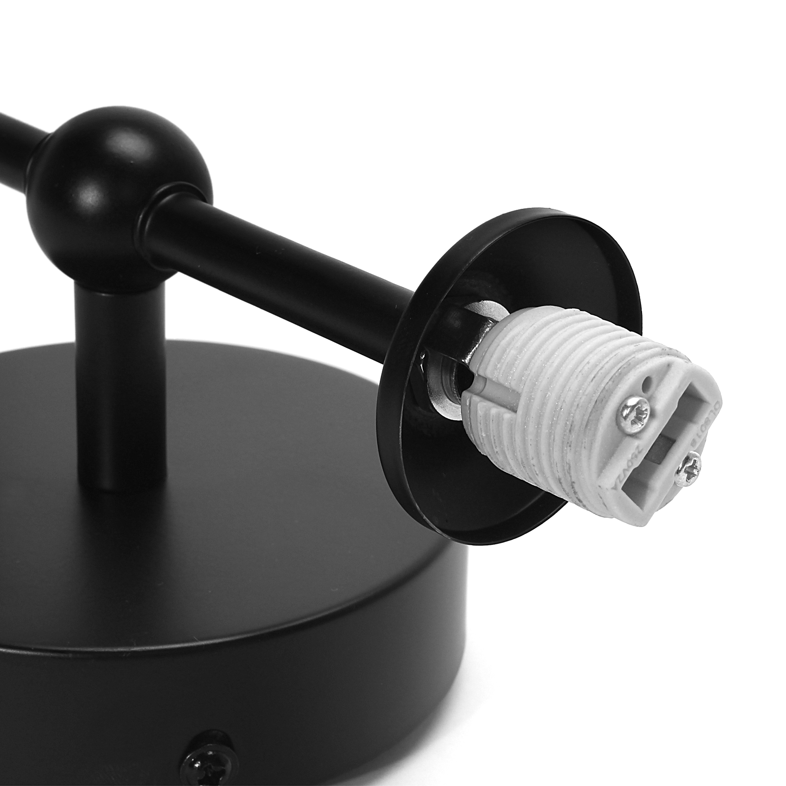 Kinkiet Ścienny AM205 2xG9 Czarny GARDA Kinkiet Ścienny AM205 2xG9 Czarny GARDA