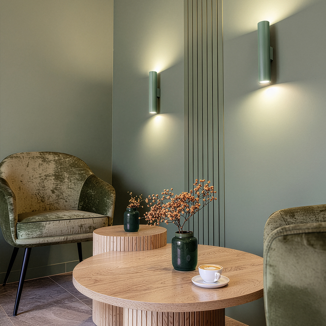 Kinkiet ścienny GU10 ESLA S1004 oliwkowy Kinkiet ścienny GU10 ESLA S1004 oliwkowy