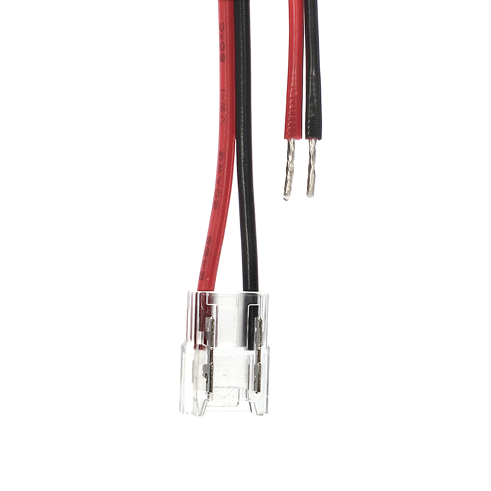 Końcówka Zasilająca Do Taśmy LED COB 24V LHV-3535-XX Końcówka Zasilająca Do Taśmy LED COB 24V LHV-3535-XX