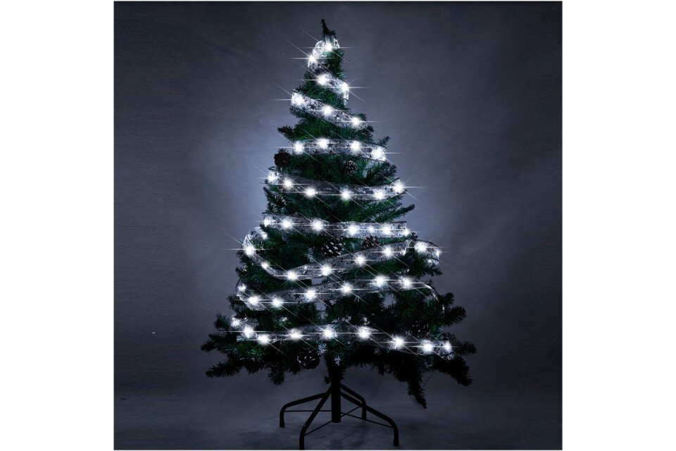 Kurtyna wstążka srebrna 1000L 3W barwa Zimna 6000K Kurtyna wstążka srebrna 1000L 3W barwa Zimna 6000K