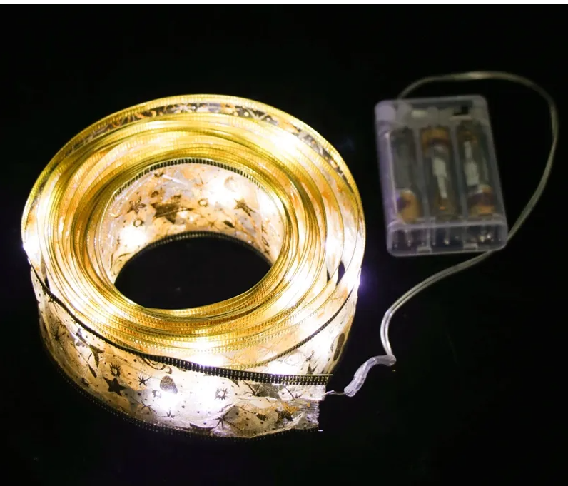 Kurtyna wstążka złota 1000L 3W barwa ciepła Kurtyna wstążka złota 1000L 3W barwa ciepła