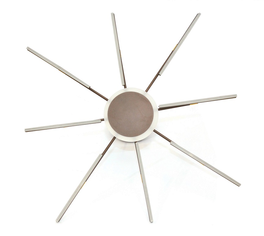 LAMPA DEKORACYJNA SUFIT 38W + PILOT - BRĄZ - ZŁOTO DL-F07 FARO LAMPA DEKORACYJNA SUFIT 38W + PILOT - BRĄZ - ZŁOTO DL-F07 FARO