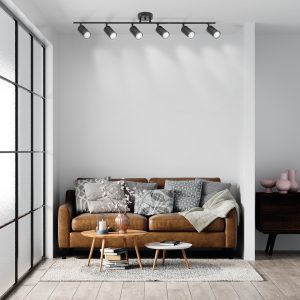 LAMPA SPOT 6xGU10 CZARNA VOLO LAMPA SPOT 6xGU10 CZARNA VOLO