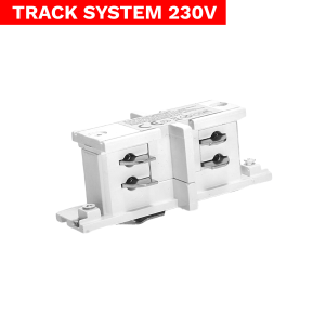 Łacznik prosty Track System LL-DX1 biały Łacznik prosty Track System LL-DX1 biały