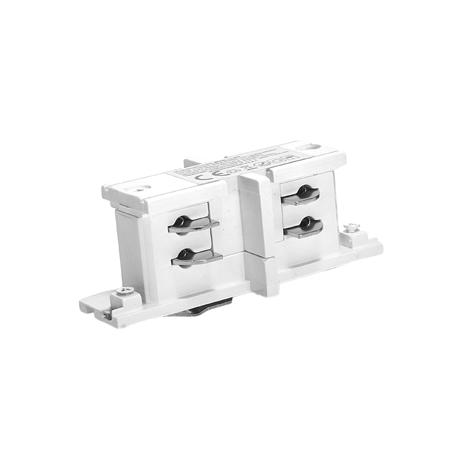 Łacznik prosty Track System LL-DX1 biały