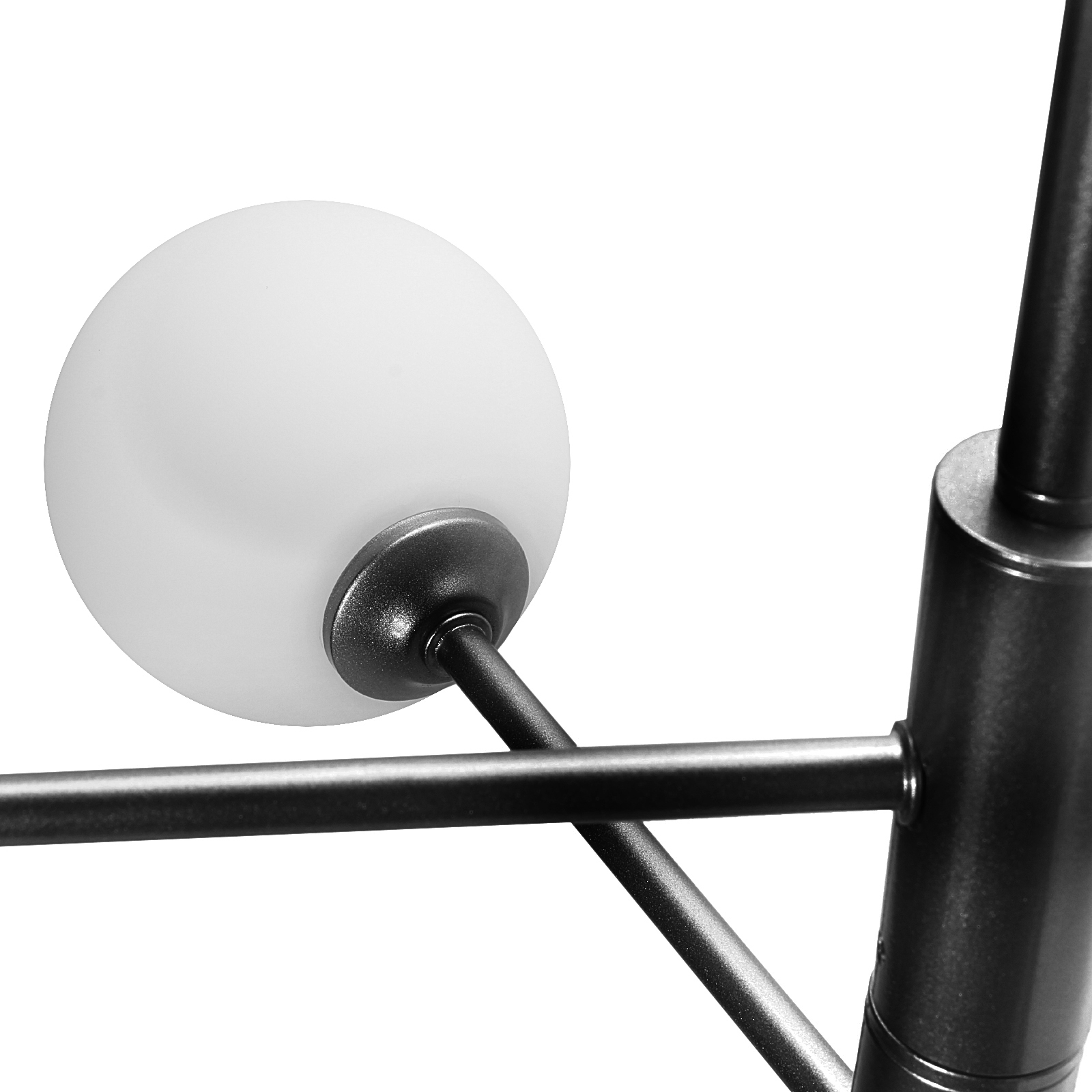 Lampa Dekoracyjna AM201 6xG9 Czarna GARDA Lampa Dekoracyjna AM201 6xG9 Czarna GARDA