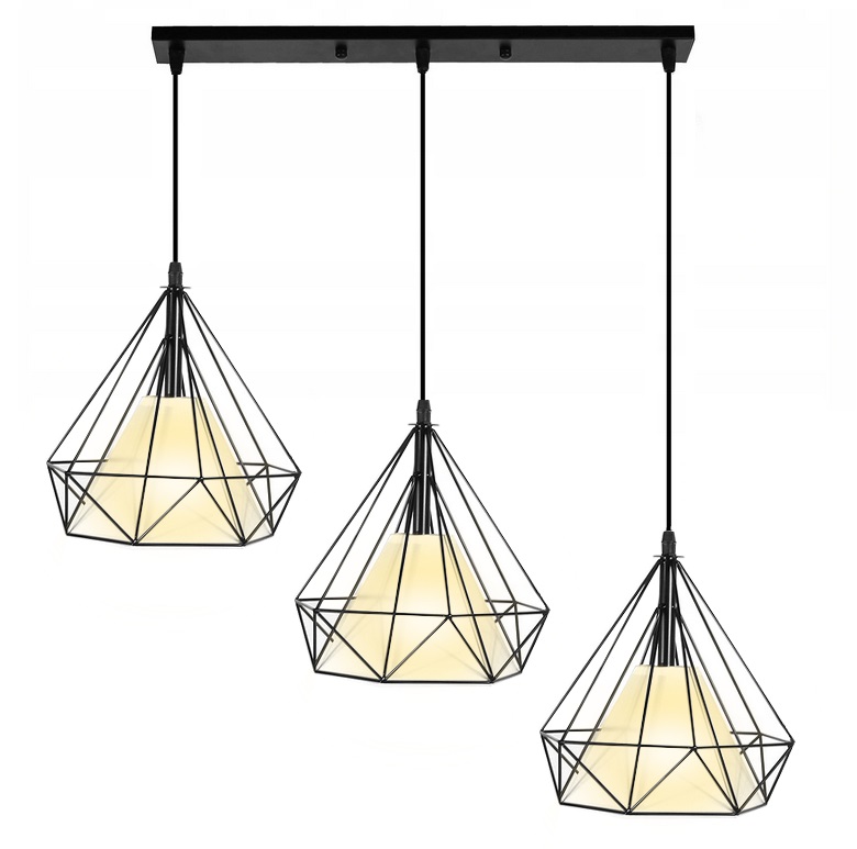 Lampa Loft Diament x3 Prosta Lampa Loft Diament x3 Prosta