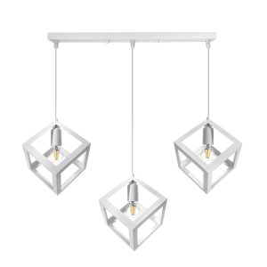 Lampa Loft Sweden Prosta PZE-2320 Biała