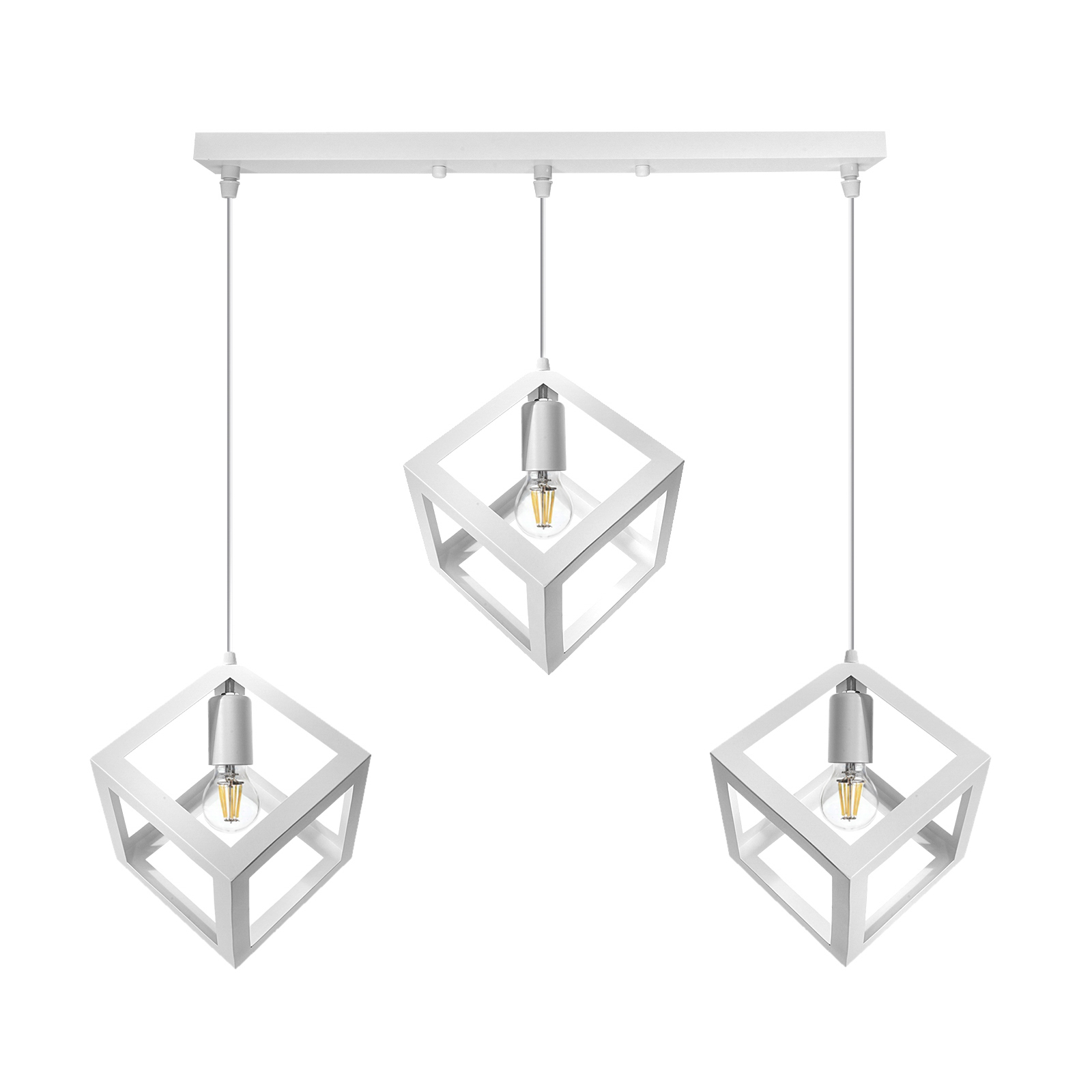 Lampa Loft Sweden Prosta PZE-2320 Biała