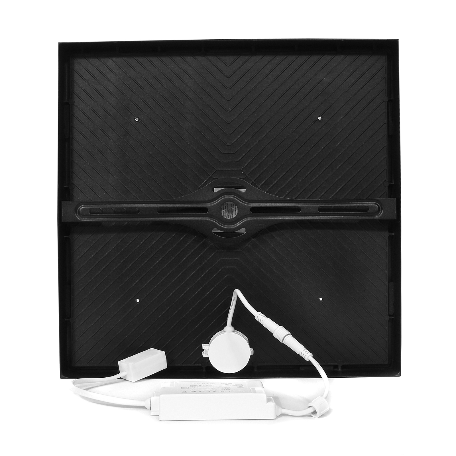 Lampa Panel Natynkowa Mora 30x30 24W IP44 czarna BY-RSD1-24C Lampa Panel Natynkowa Mora 30x30 24W IP44 czarna BY-RSD1-24C