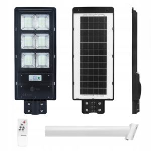 Lampa Solarna Uliczna Latarnia 240W + Pilot Uchwyt Lampa Solarna Uliczna Latarnia 240W + Pilot Uchwyt