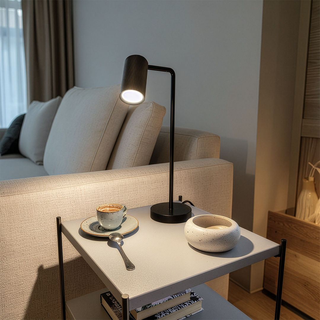 Lampa biurkowa GU10 ESLA HG-BL013 czarny Lampa biurkowa GU10 ESLA HG-BL013 czarny