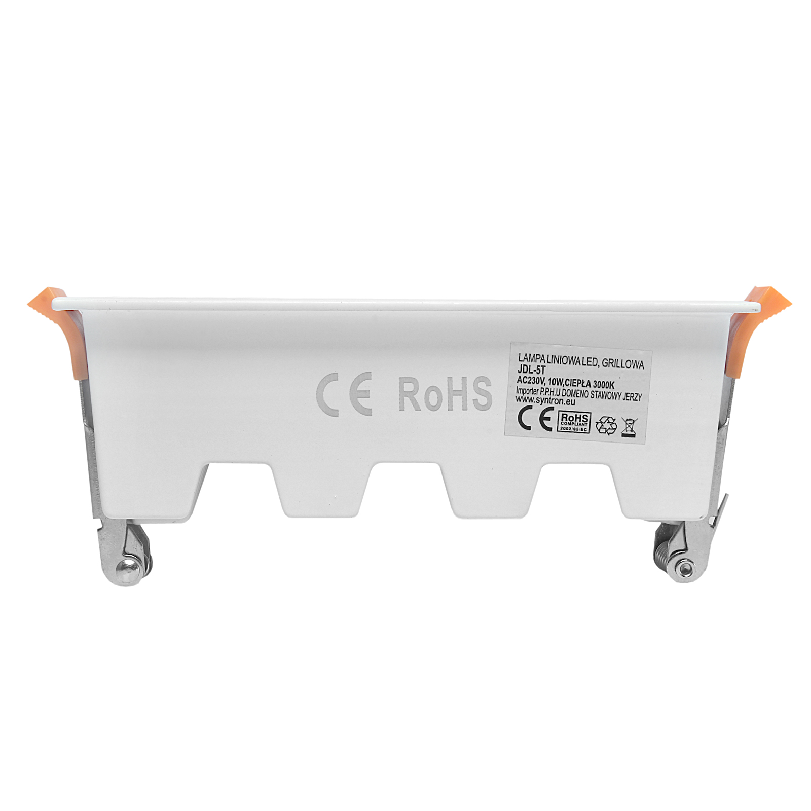 Lampa liniowa Led podtynkowa 10W 3000K biała JDL-5T Lampa liniowa Led podtynkowa 10W 3000K biała JDL-5T