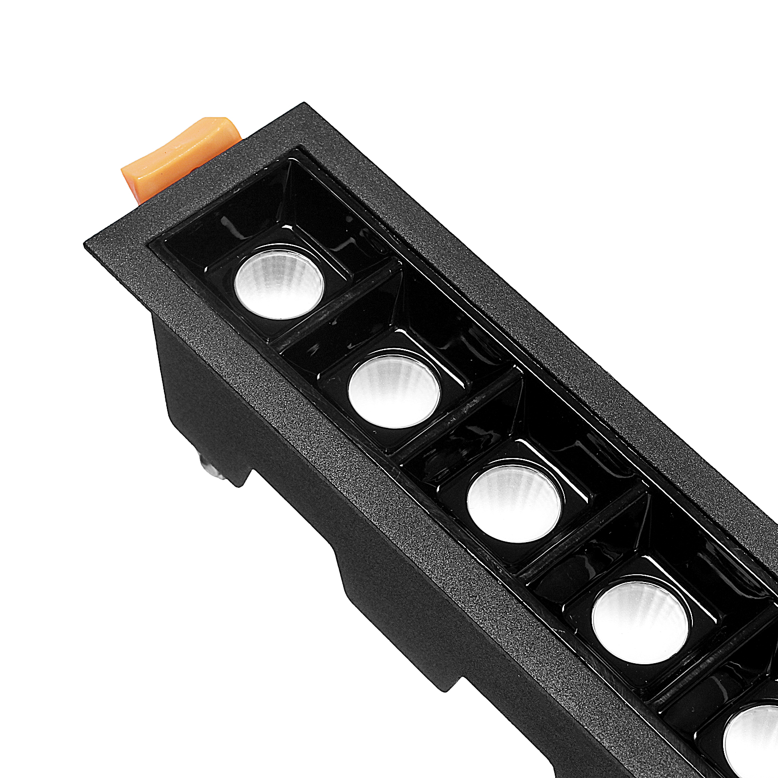 Lampa liniowa Led podtynkowa 20W 3000K czarna JDL-10T Lampa liniowa Led podtynkowa 20W 3000K czarna JDL-10T