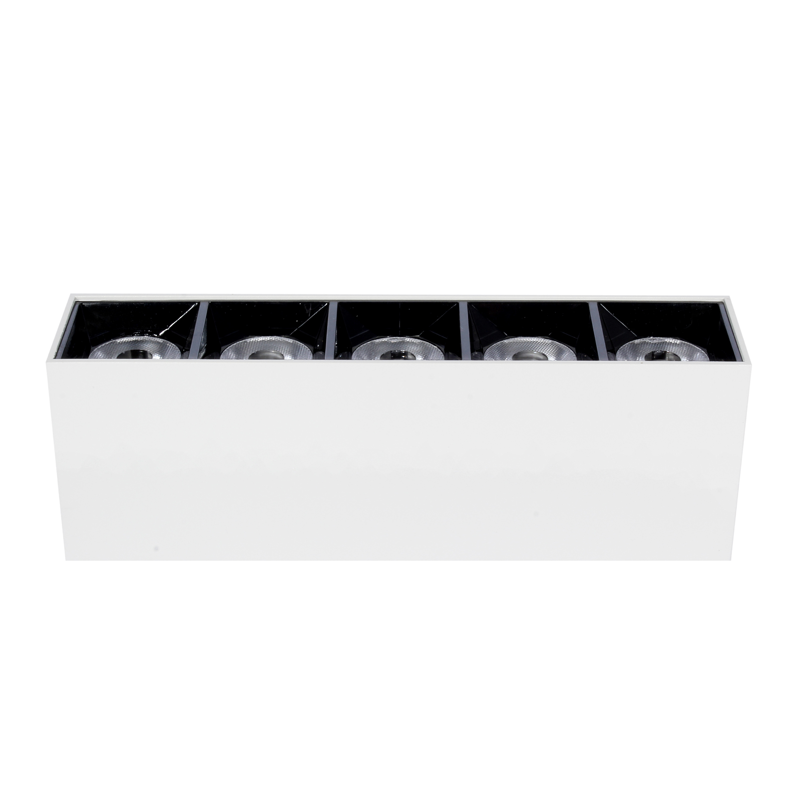 Lampa liniowa natynkowa 15w 3000K biało-czarna JDL-3T