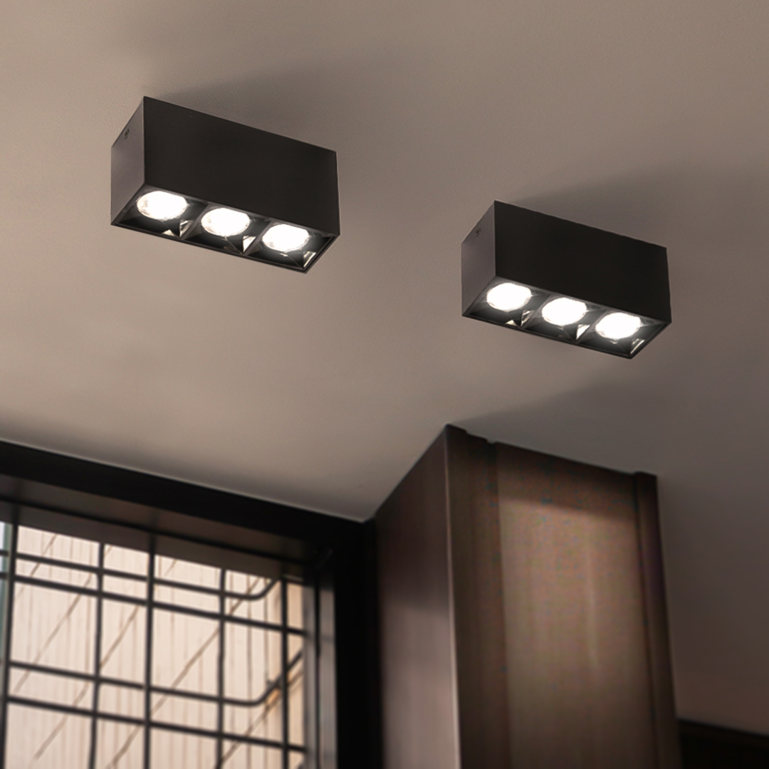 Lampa liniowa natynkowa 9w 4000K czarna JDL-6T Lampa liniowa natynkowa 9w 4000K czarna JDL-6T