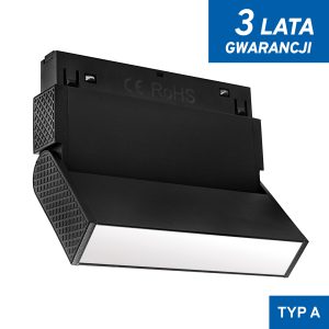 Lampa magnetyczna DDCX-B20 czarna 6W 3000K Lampa magnetyczna DDCX-B20 czarna 6W 3000K