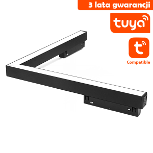 Lampa magnetyczna narożna DDCX-B12-TY 24W czarny Lampa magnetyczna narożna DDCX-B12-TY 24W czarny