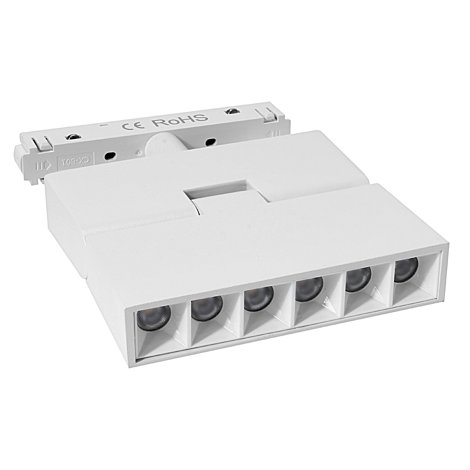 Lampa magnetyczna z diodami łamana 6W 4000K DDCX-GDZD6 Biała Lampa magnetyczna z diodami łamana 6W 4000K DDCX-GDZD6 Biała