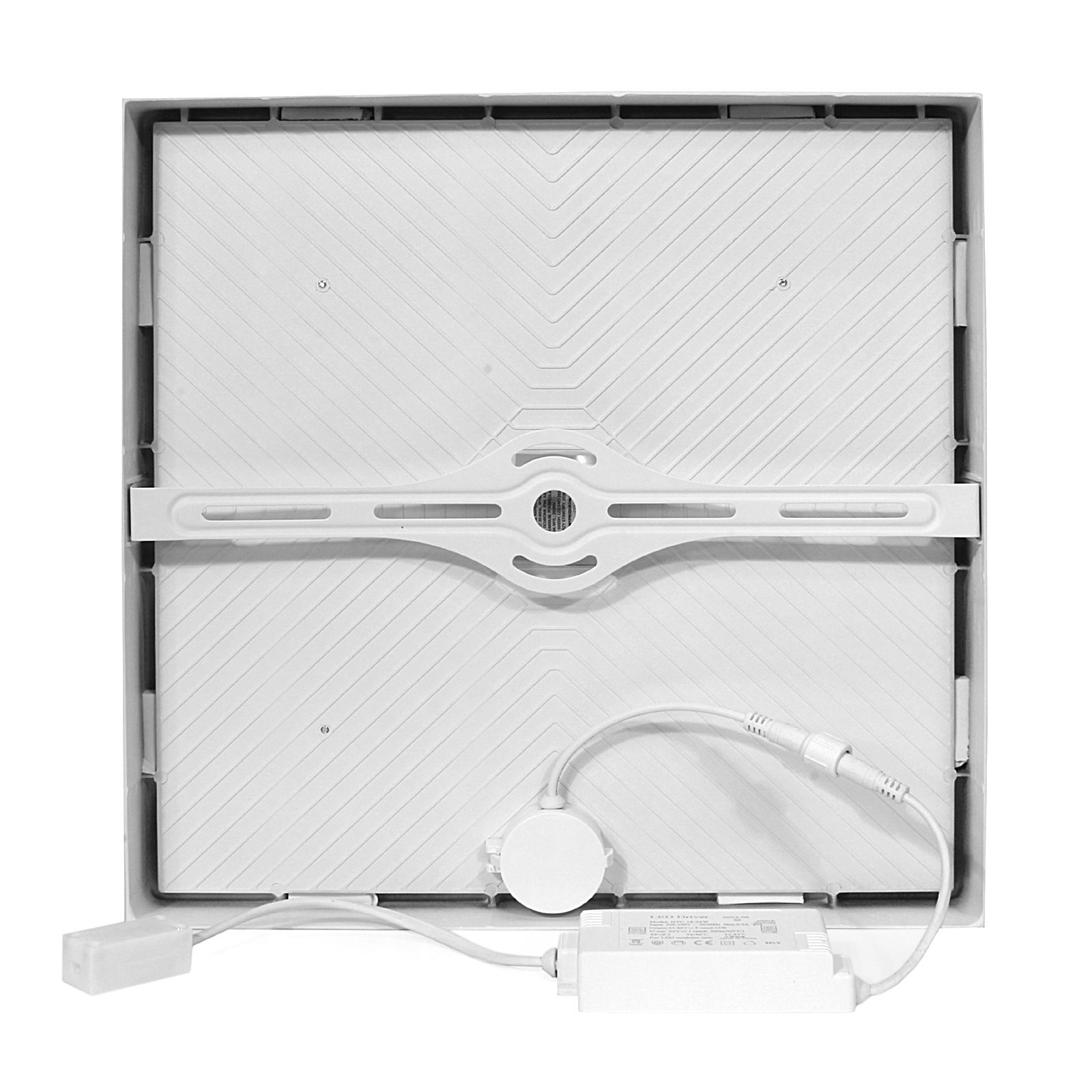 Lampa natynkowa Mora 30x30 24W IP44 biała BY-RSD1-24C Lampa natynkowa Mora 30x30 24W IP44 biała BY-RSD1-24C